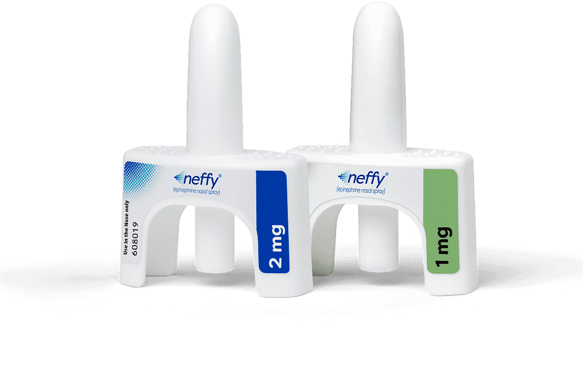 neffy® (epinephrine nasal spray) devices